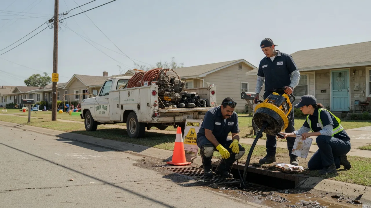 Drain Cleaning in Mangum, OK near me